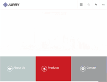 Tablet Screenshot of jurryextrusion.com